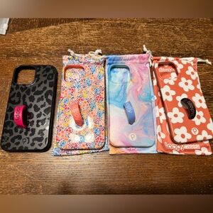 Set of 4 IPhone 13 Pro Max Loopy Cases